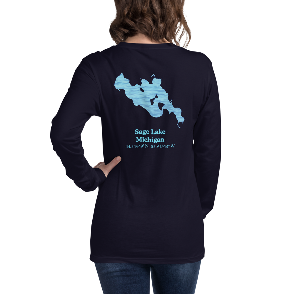 Sage Lake Long Sleeve Unisex T-shirt