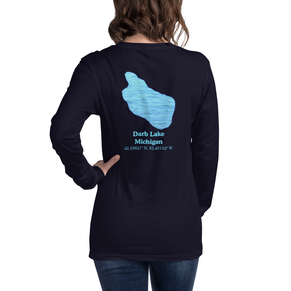 Darb Lake Long Sleeve Unisex T-shirt
