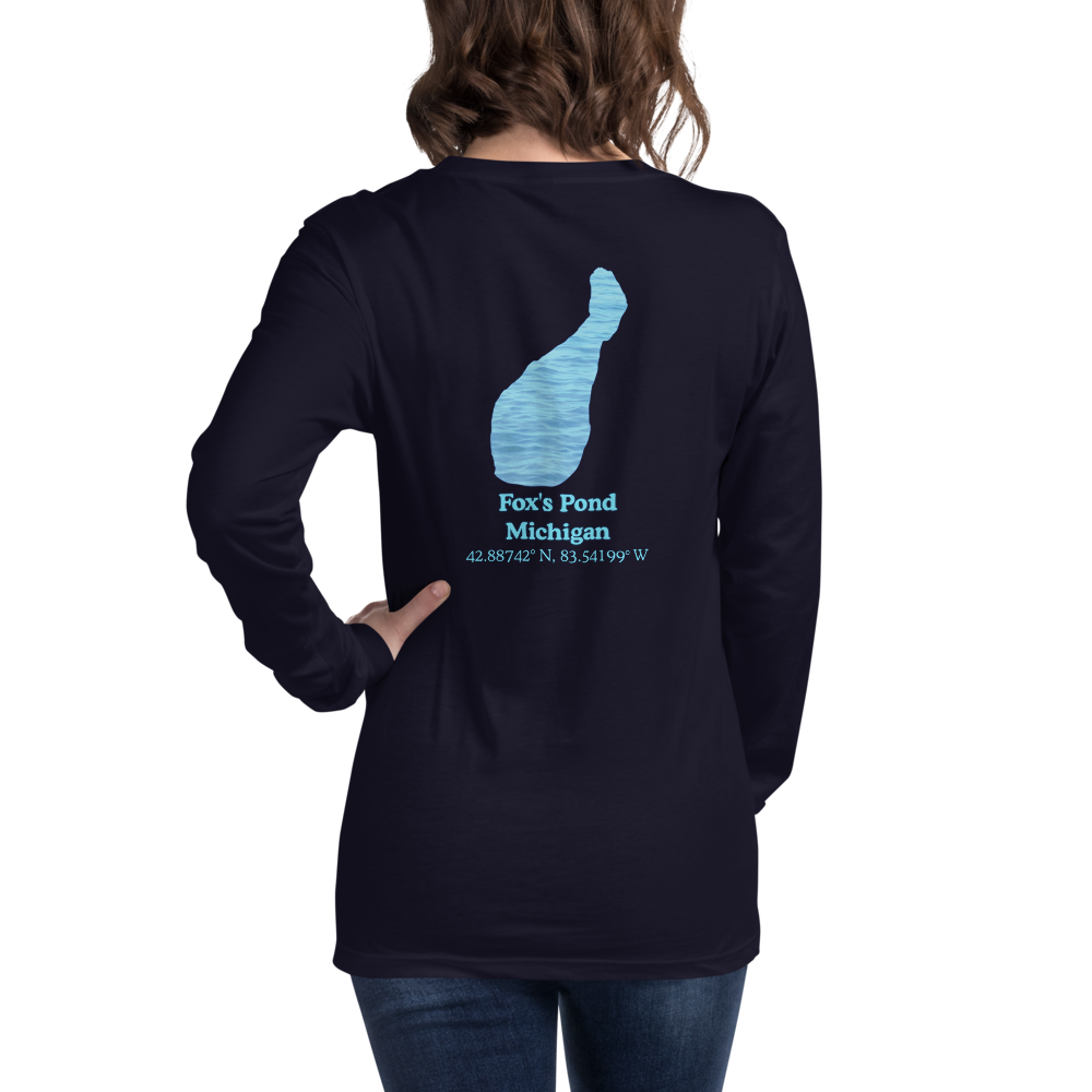 Fox's Pond Long Sleeve Unisex T-shirt