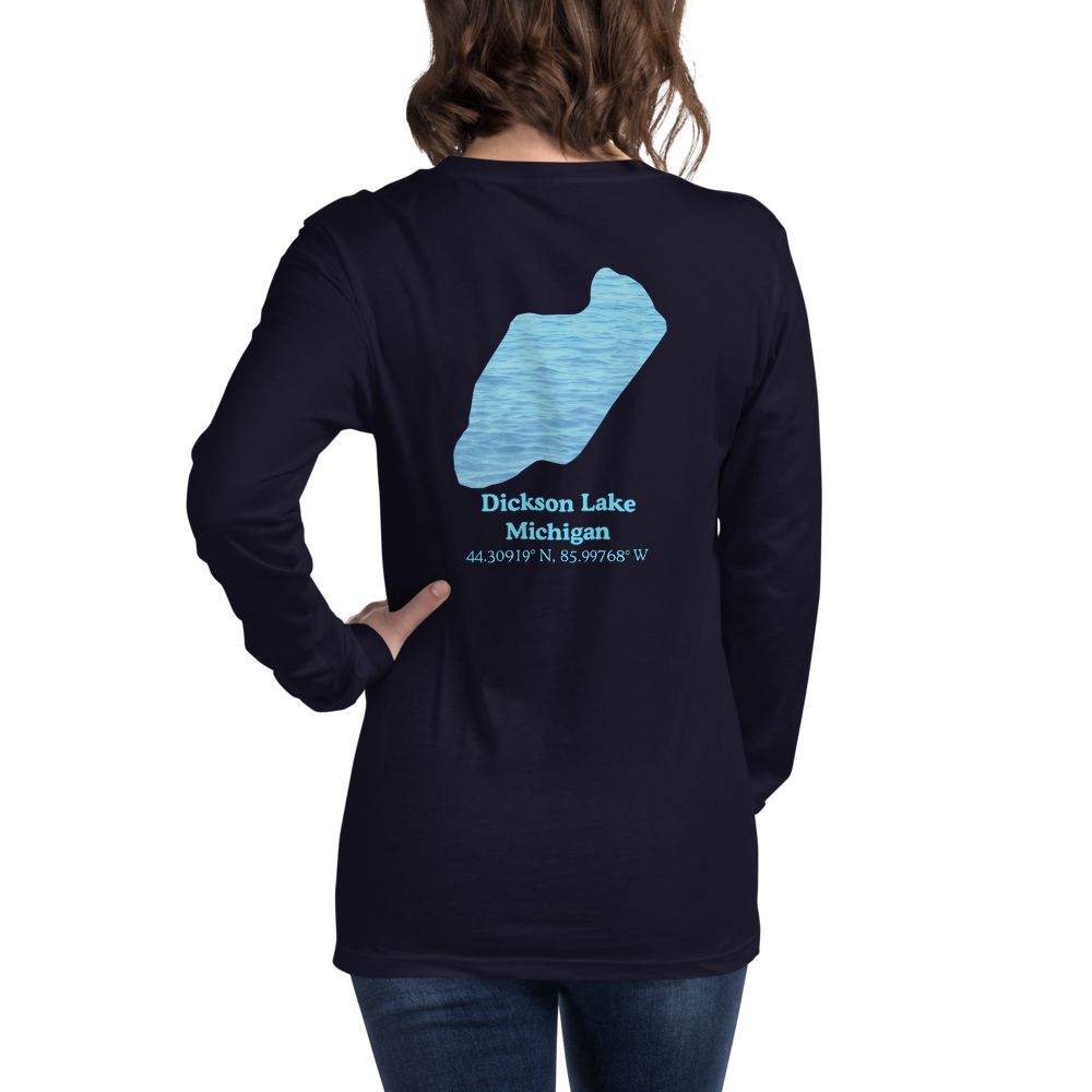 Dickson Lake Long Sleeve Unisex T-shirt