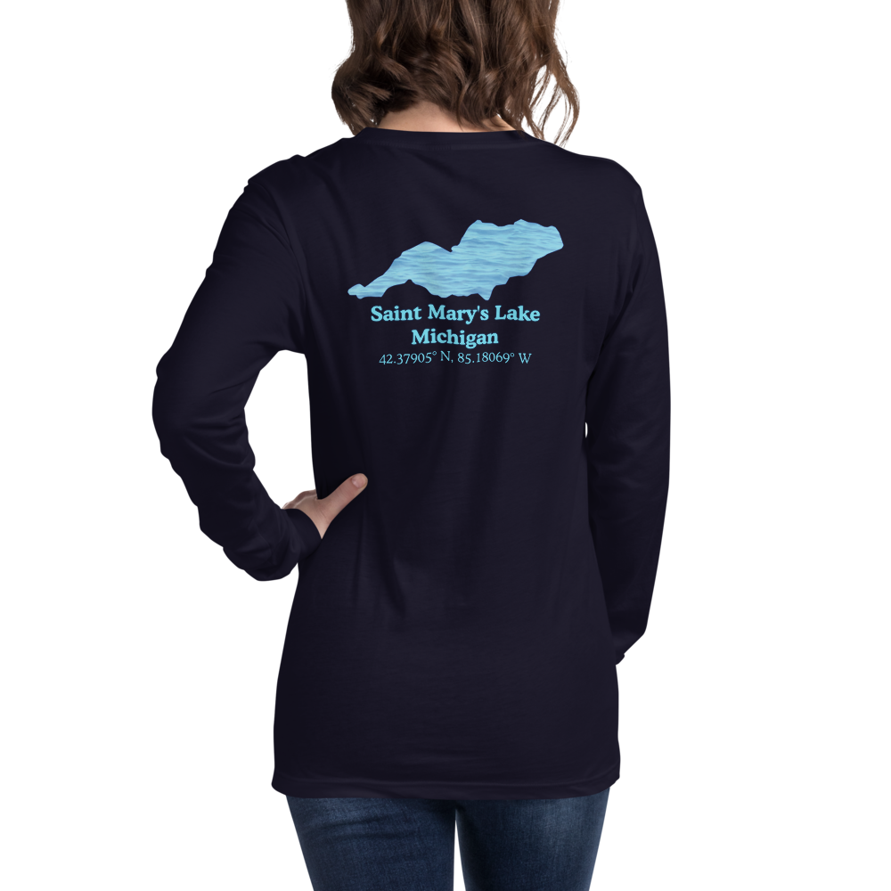 Saint Mary's Lake Long Sleeve Unisex T-shirt