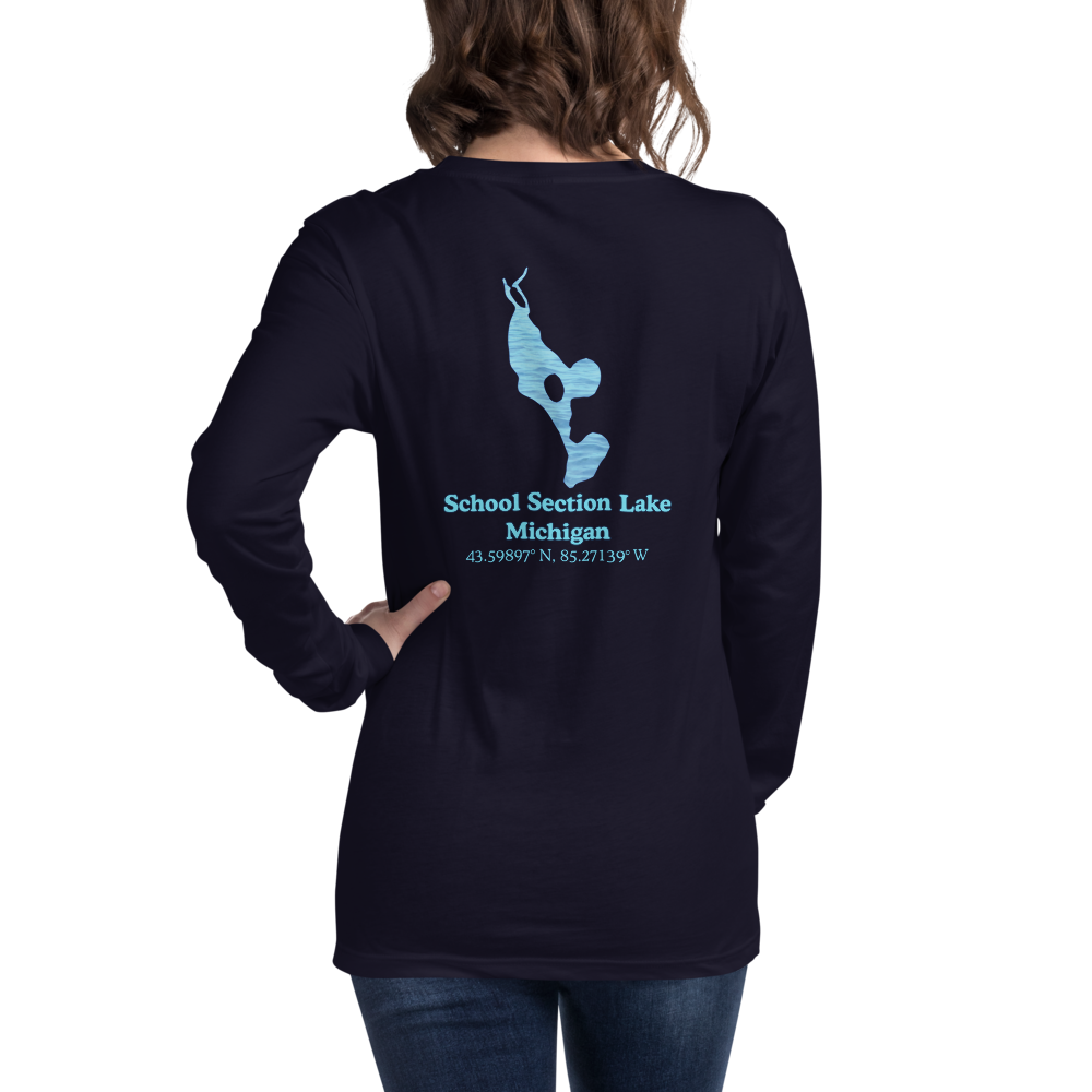School Section Lake Long Sleeve Unisex T-shirt