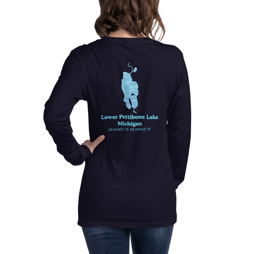 Lower Pettibone Lake Long Sleeve Unisex T-shirt