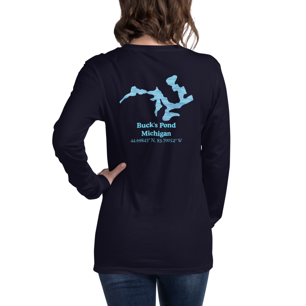 Buck's Pond Long Sleeve Unisex T-shirt