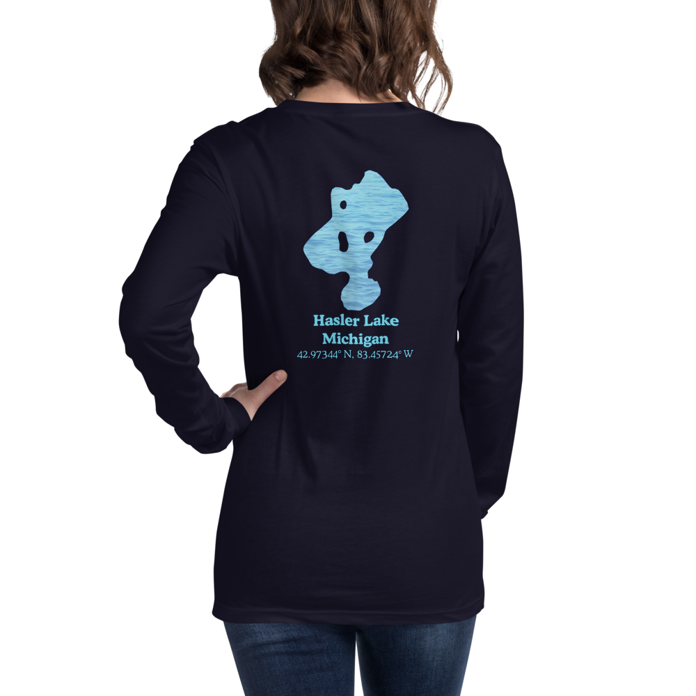 Hasler Lake Long Sleeve Unisex T-shirt