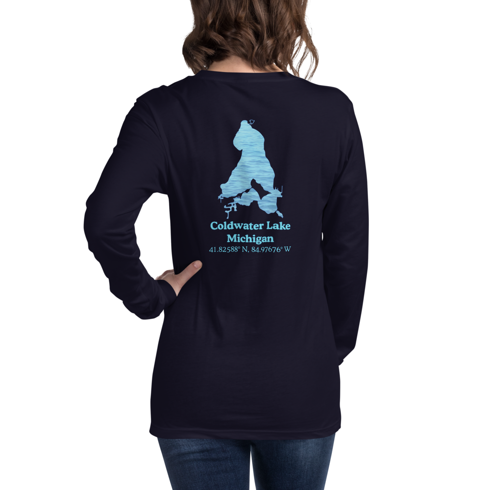 Coldwater Lake Long Sleeve Unisex T-shirt