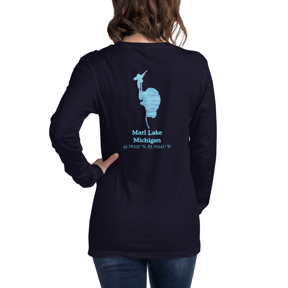 Marl Lake Long Sleeve Unisex T-shirt