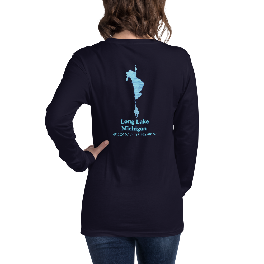 Long Lake Long Sleeve Unisex T-shirt