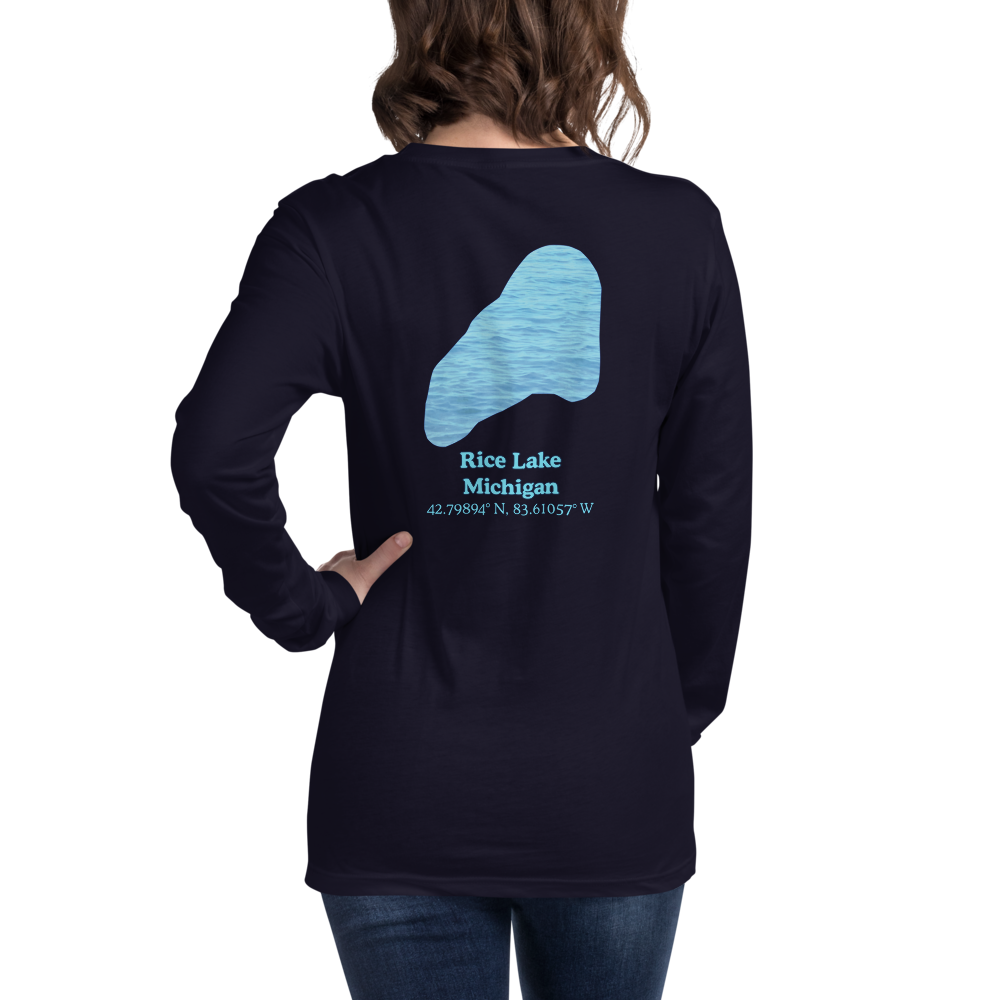 Rice Lake Long Sleeve Unisex T-shirt