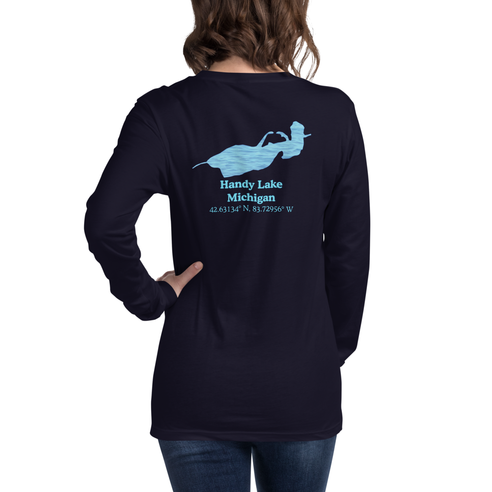 Handy Lake Long Sleeve Unisex T-shirt