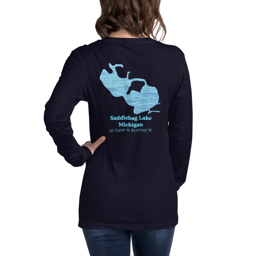 Saddlebag Lake Long Sleeve Unisex T-shirt