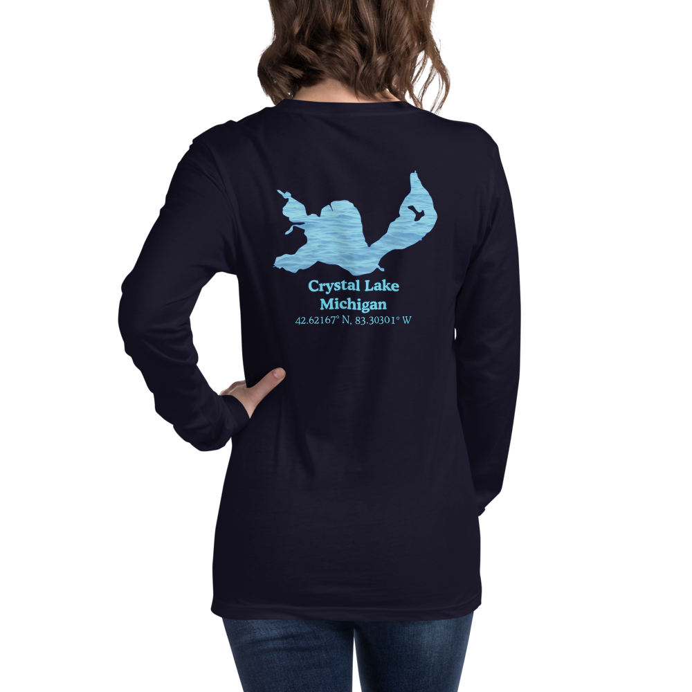 Crystal Lake Long Sleeve Unisex T-shirt
