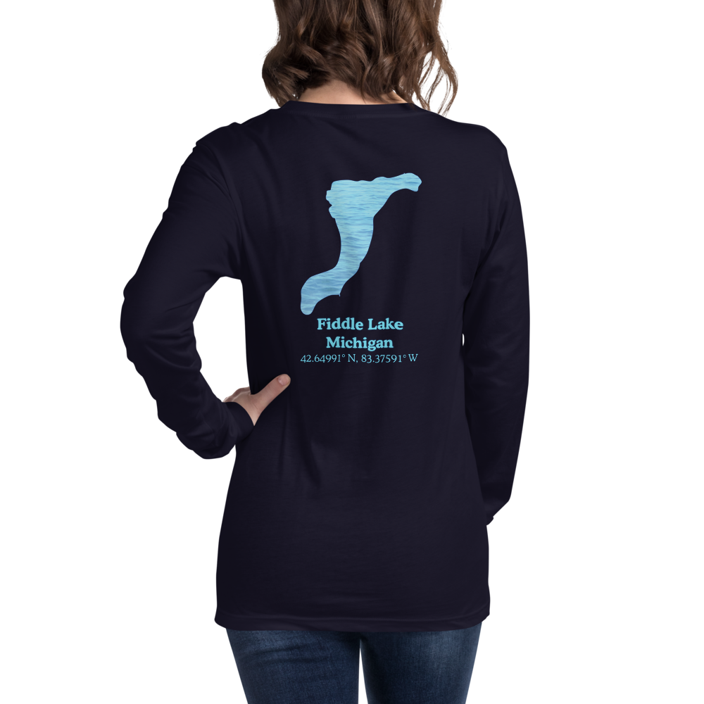 Fiddle Lake Long Sleeve Unisex T-shirt