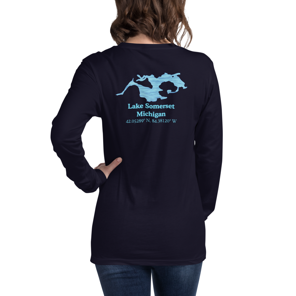 Lake Somerset Long Sleeve Unisex T-shirt