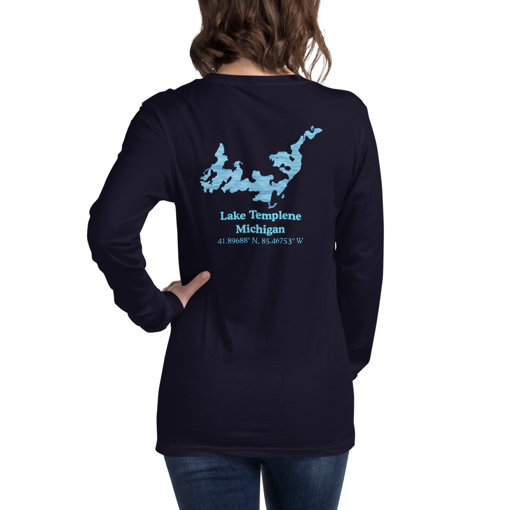 Lake Templene Long Sleeve Unisex T-shirt