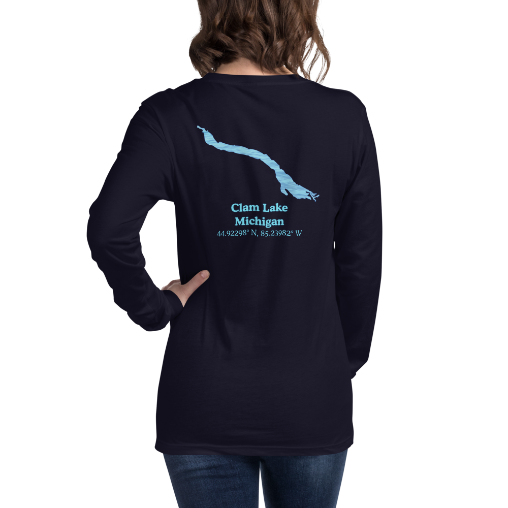 Clam Lake Long Sleeve Unisex T-shirt