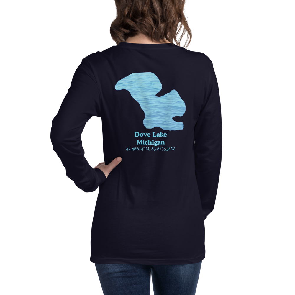 Dove Lake Long Sleeve Unisex T-shirt