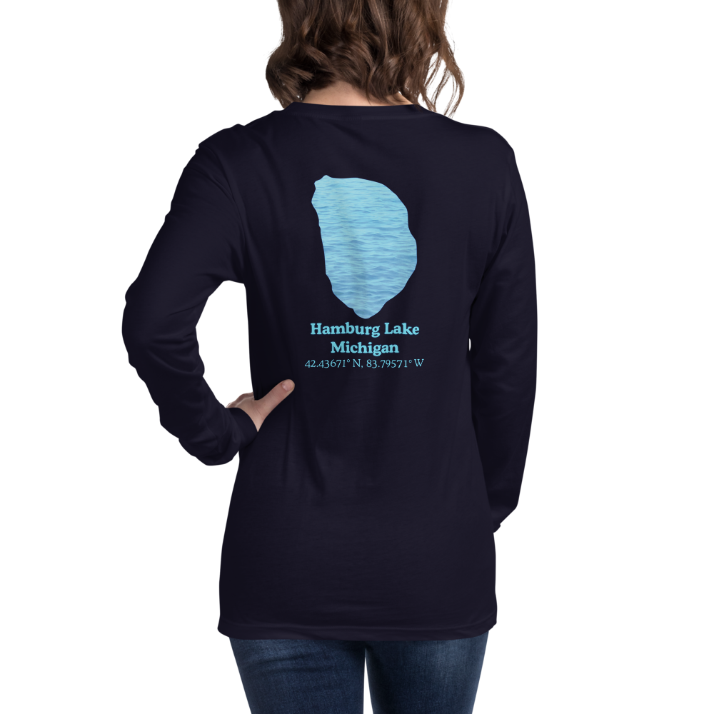 Hamburg Lake Long Sleeve Unisex T-shirt