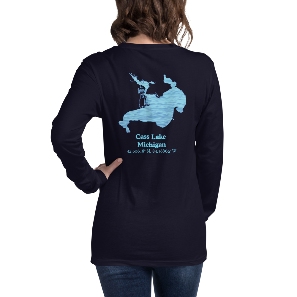 Cass Lake  Long Sleeve Unisex T-shirt