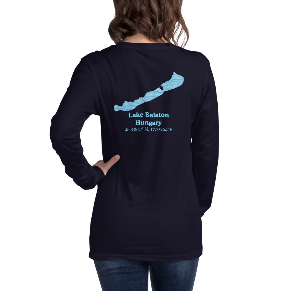 Lake Balaton Long Sleeve Unisex T-shirt
