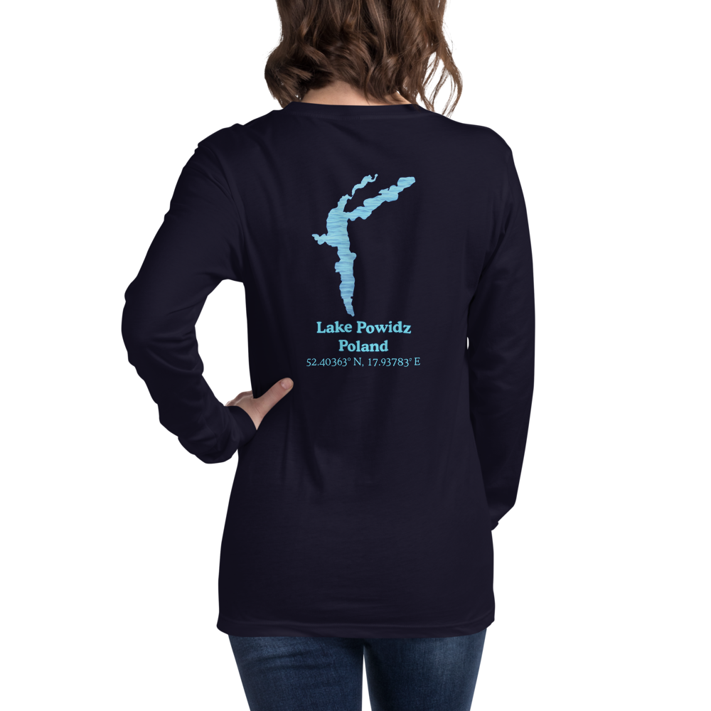 Lake Powidz Long Sleeve Unisex T-shirt