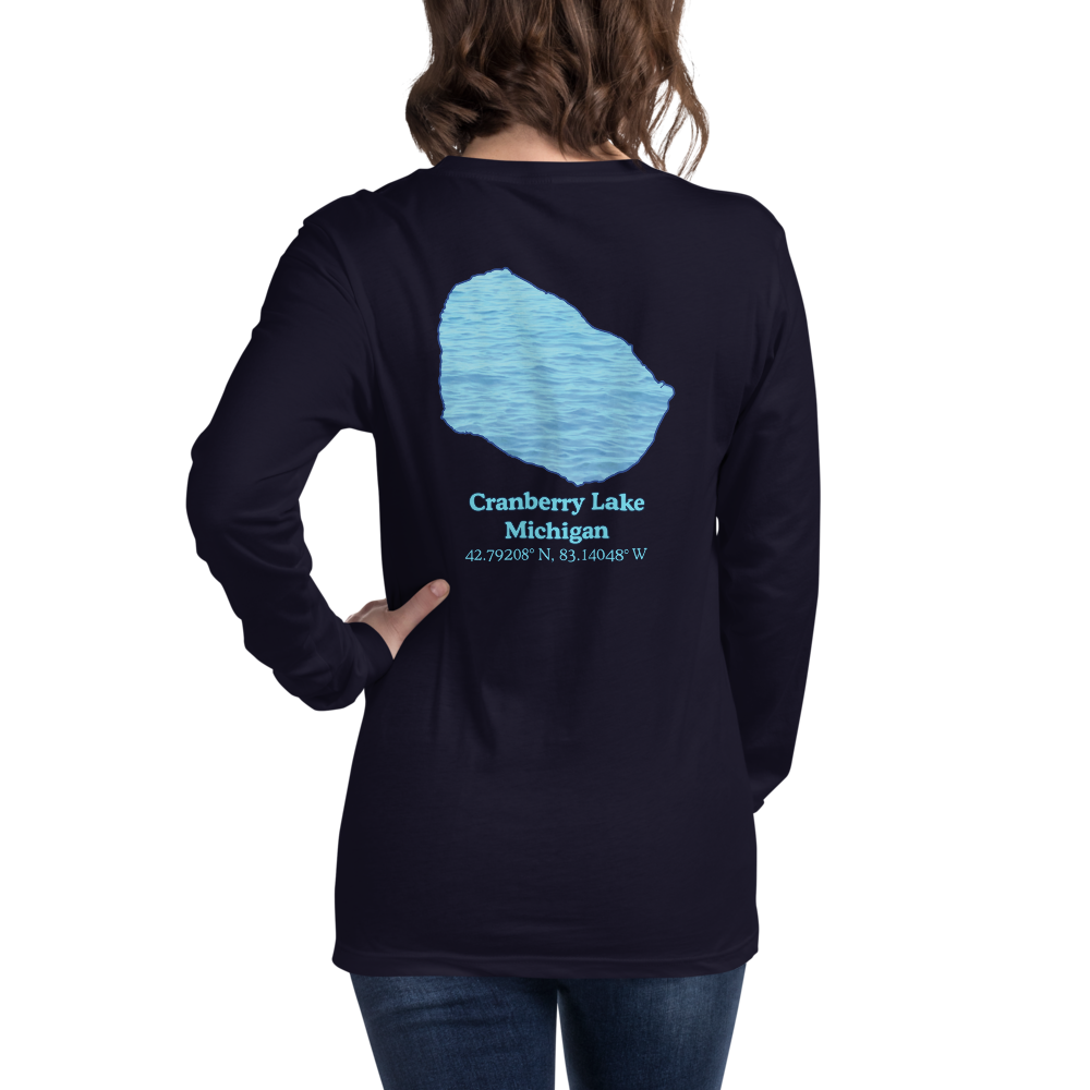 Cranberry Lake Long Sleeve Unisex T-shirt