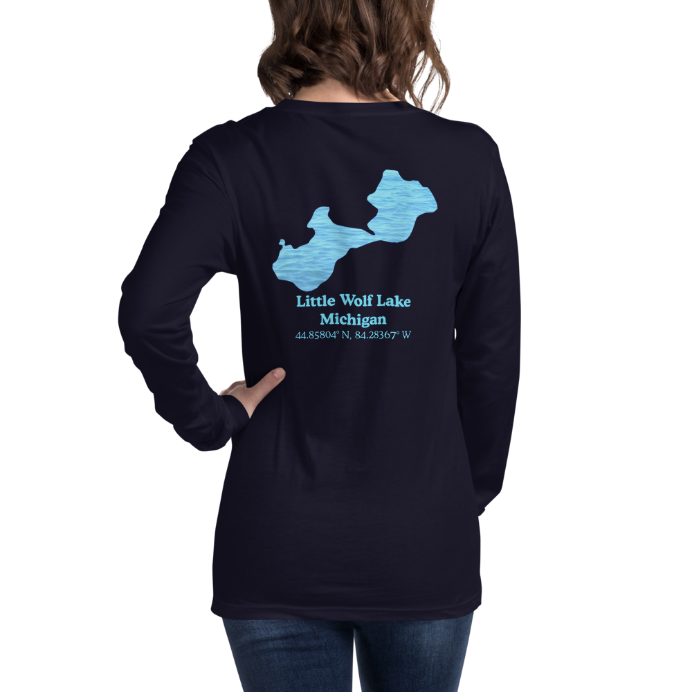 Little Wolf Lake Long Sleeve Unisex T-shirt
