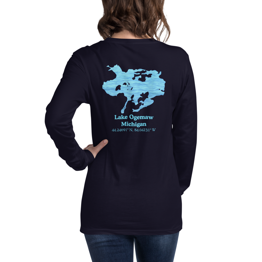 Lake Ogemaw Long Sleeve Unisex T-shirt