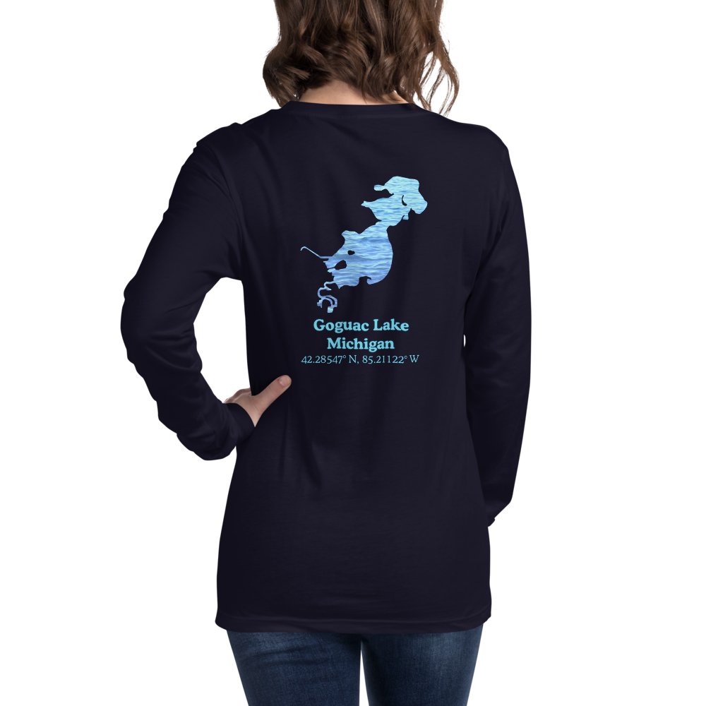 Goguac Lake Long Sleeve Unisex T-shirt