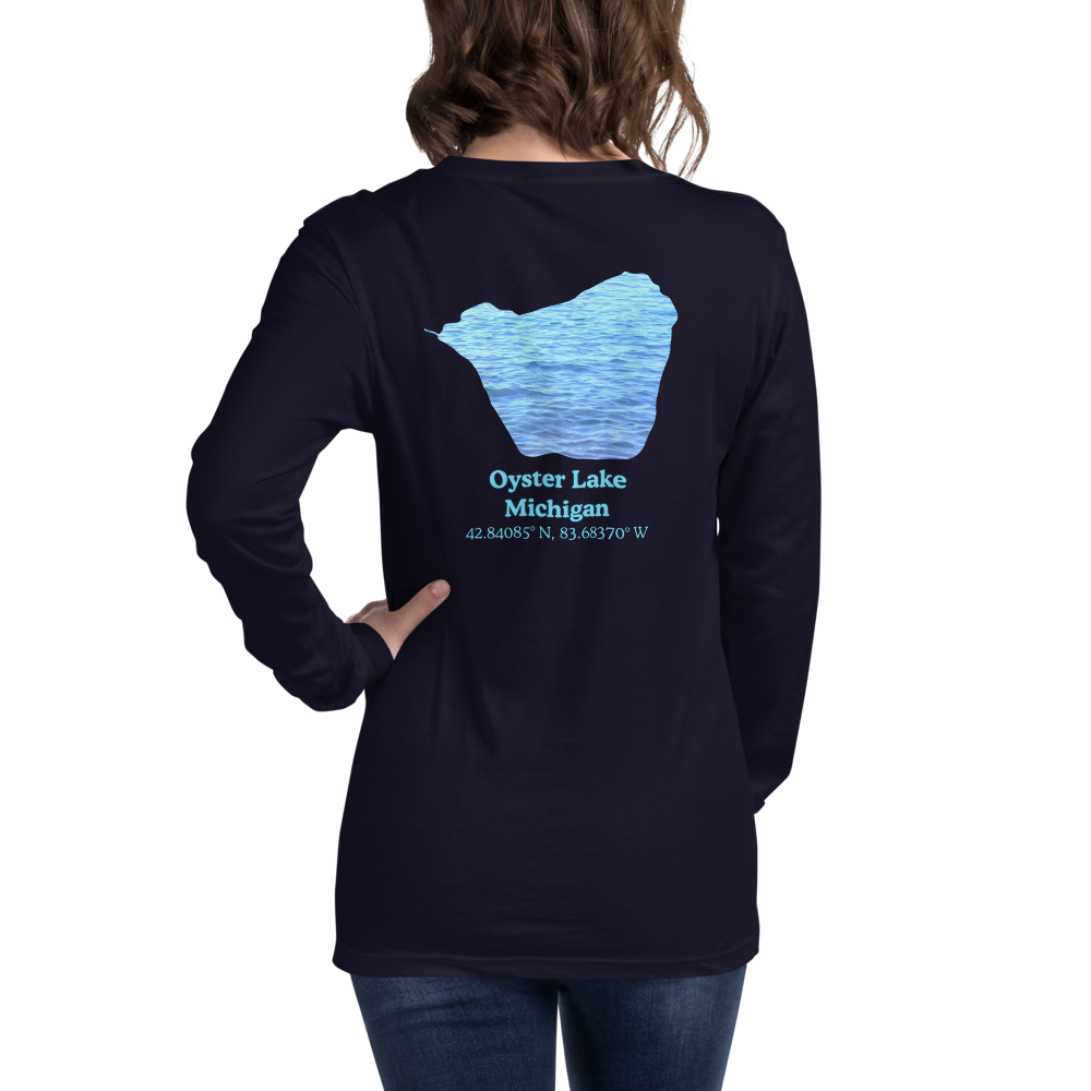Oyster Lake Long Sleeve Unisex T-shirt