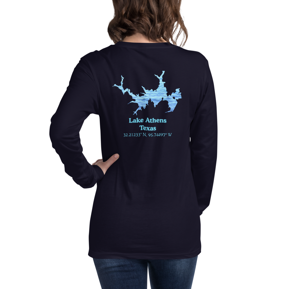 Lake Athens Long Sleeve Unisex T-shirt