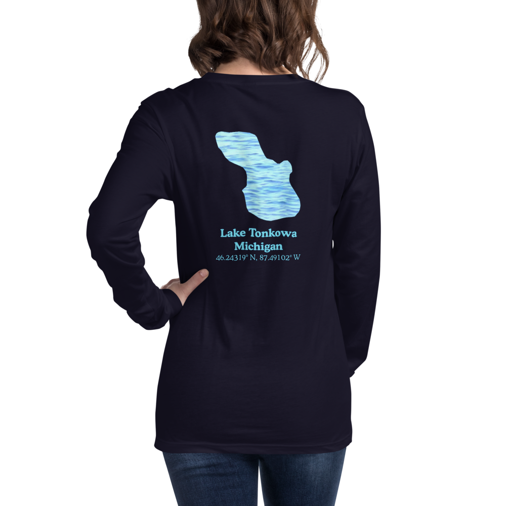 Lake Tonkowa Long Sleeve Unisex T-shirt