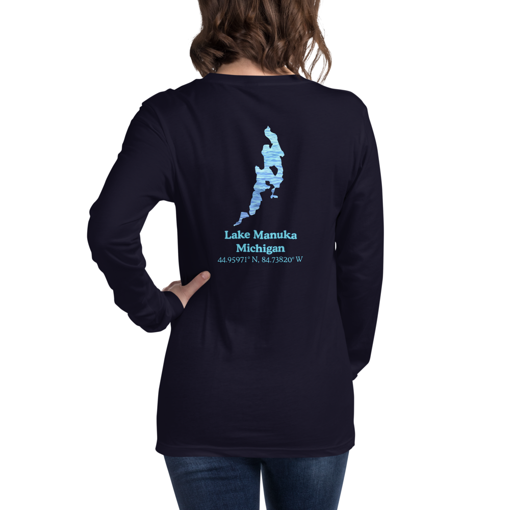 Lake Manuka Long Sleeve Unisex T-shirt