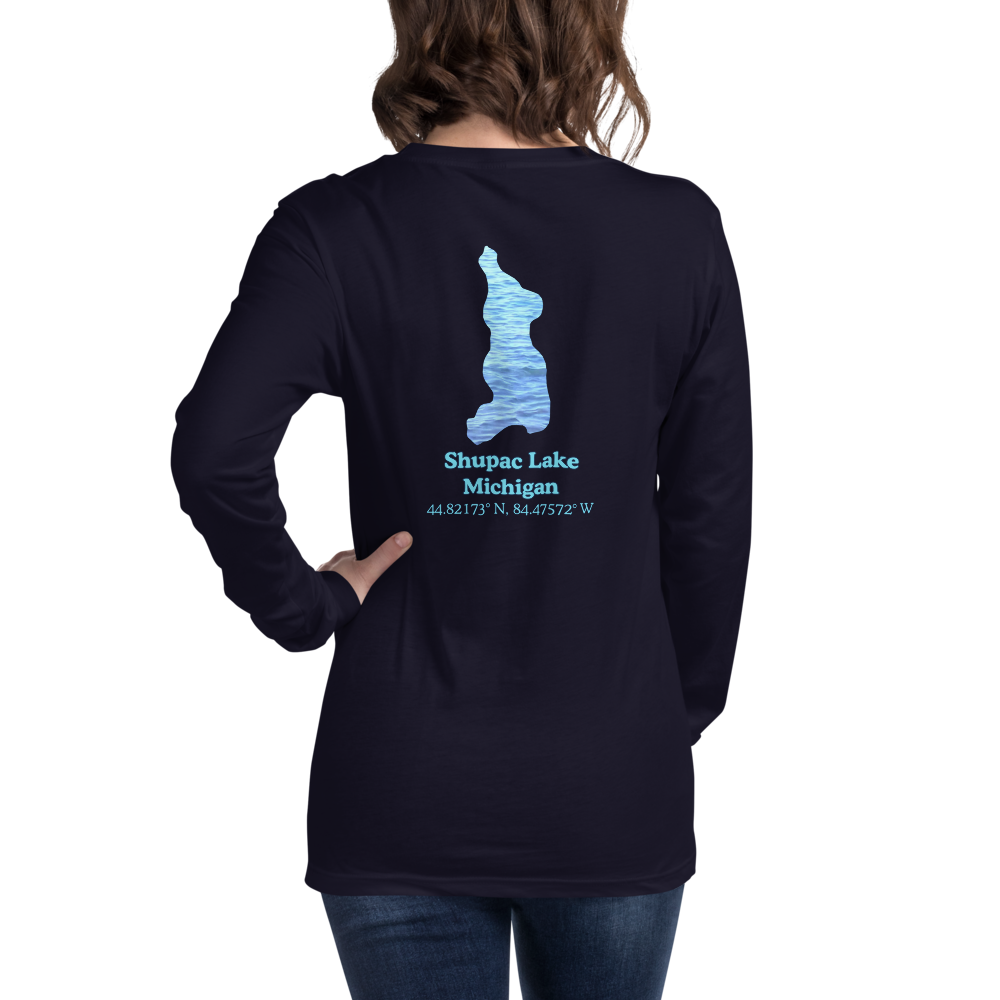 Shupac Lake Long Sleeve Unisex T-shirt