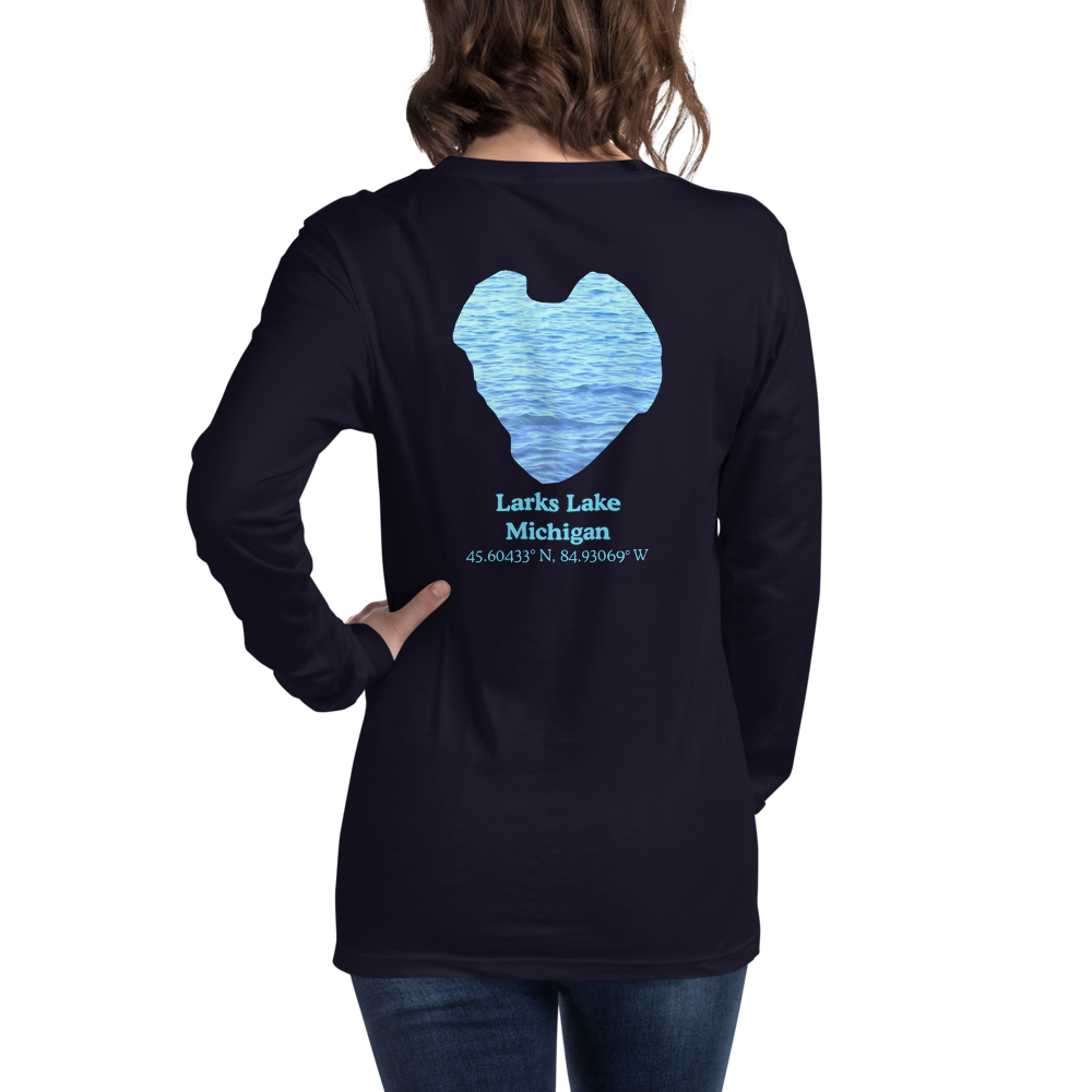 Larks Lake Long Sleeve Unisex T-shirt