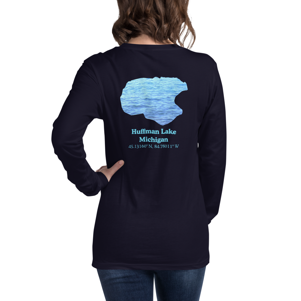 Huffman Lake Long Sleeve Unisex T-shirt