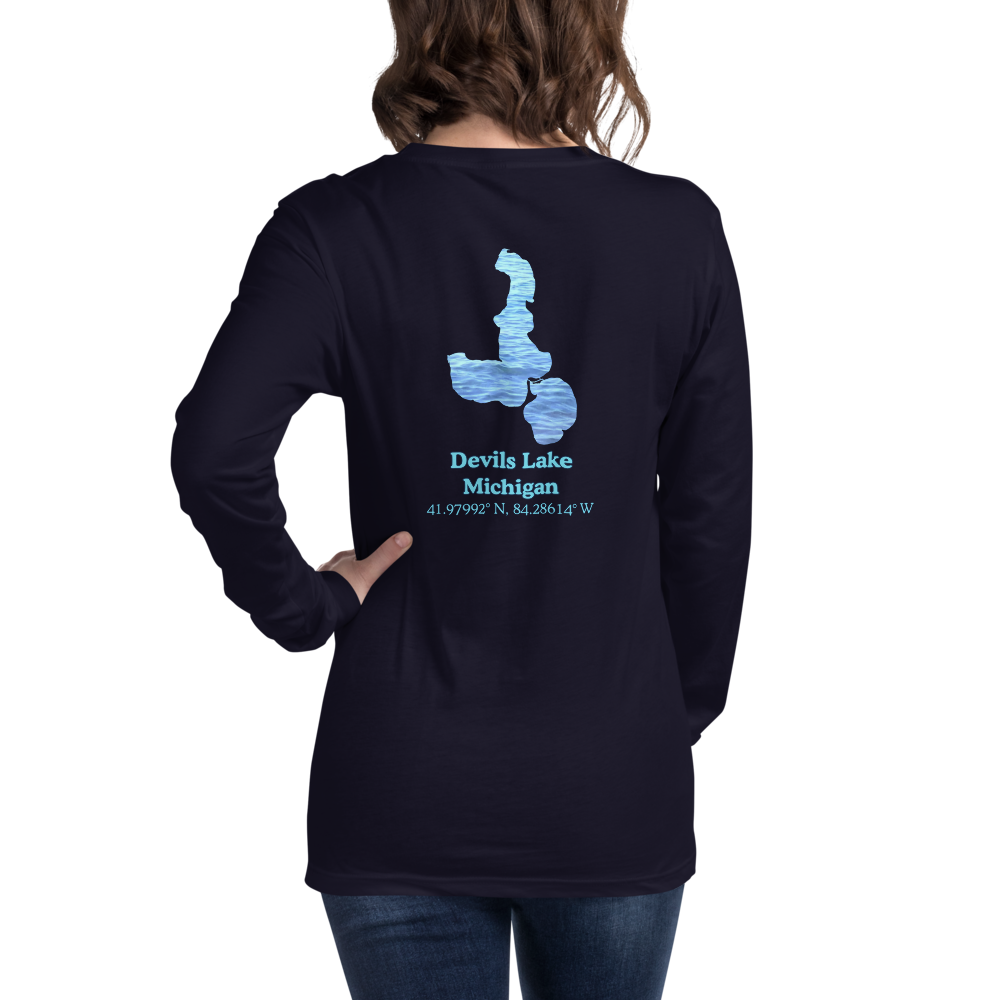 Devils Lake Long Sleeve Unisex T-shirt