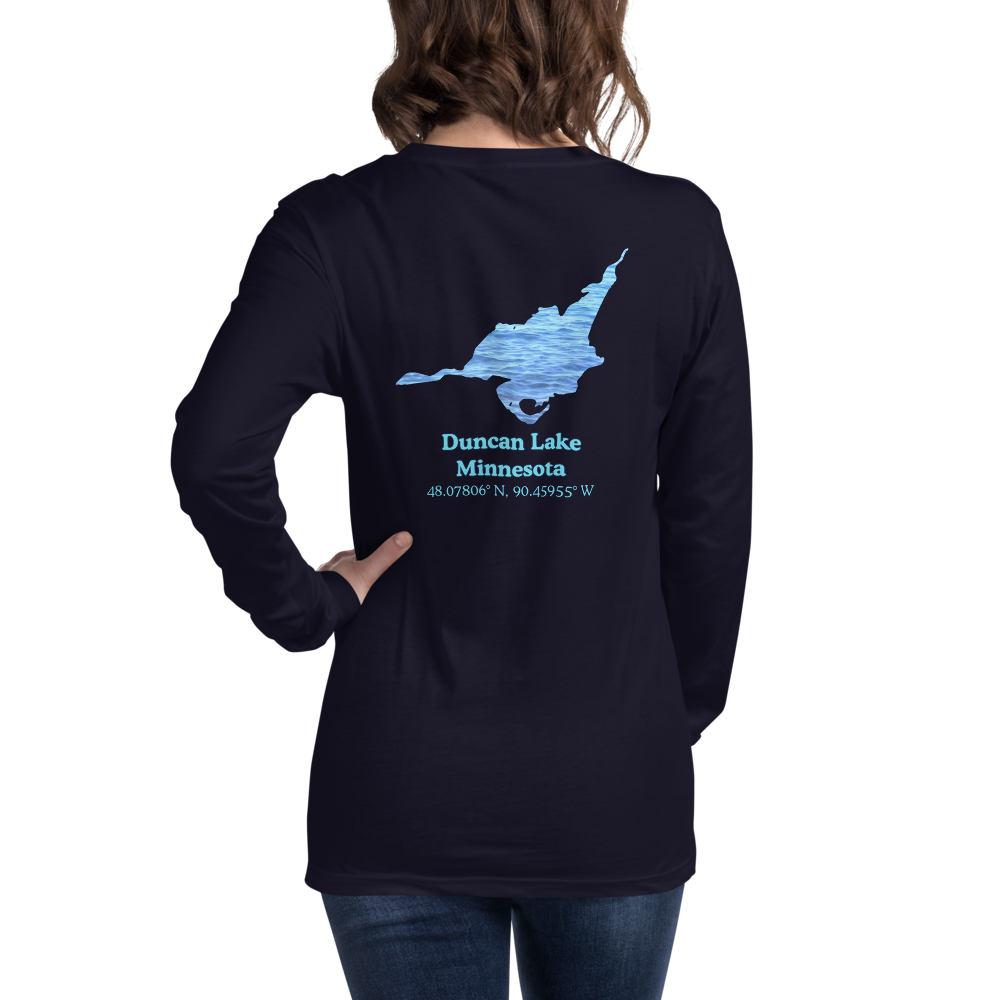 Duncan Lake Long Sleeve Unisex T-shirt