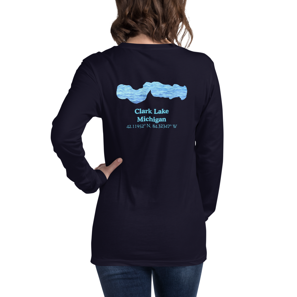 Clark Lake Long Sleeve Unisex T-shirt