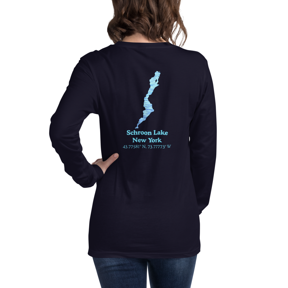 Schroon Lake Long Sleeve Unisex T-shirt