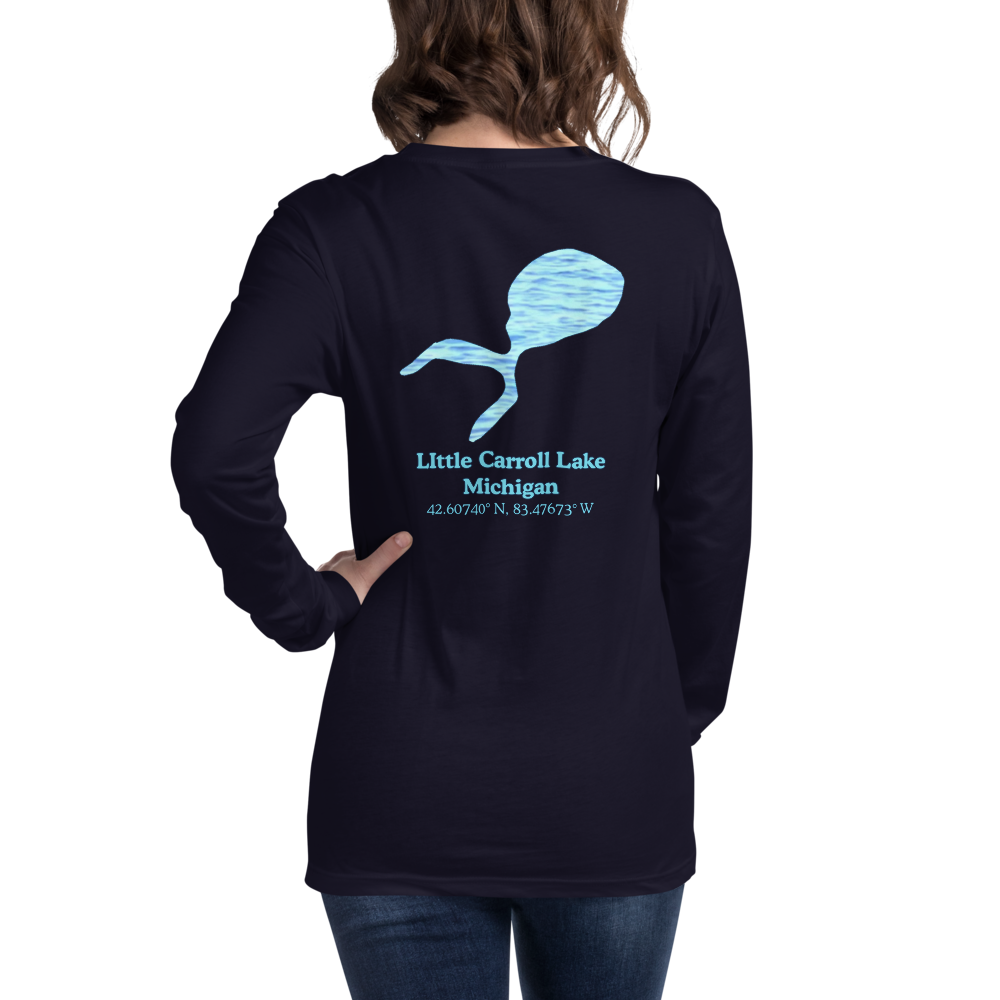 LIttle Carroll Lake Long Sleeve Unisex T-shirt