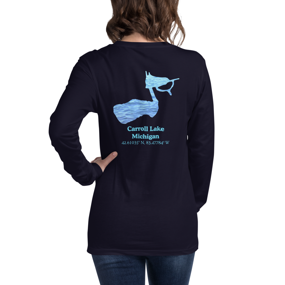 Carroll Lake Long Sleeve Unisex T-shirt