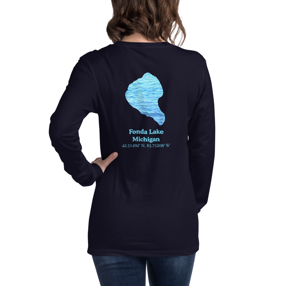Fonda Lake Long Sleeve Unisex T-shirt