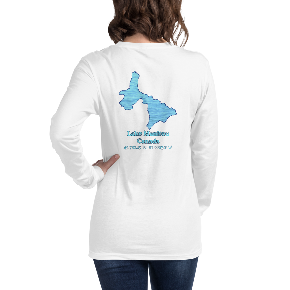 Lake Manitou Long Sleeve Unisex T-shirt