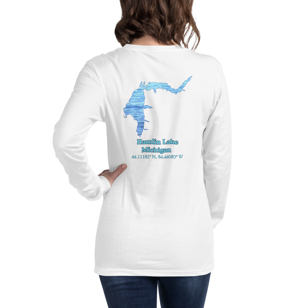 Hamlin Lake Long Sleeve Unisex T-shirt