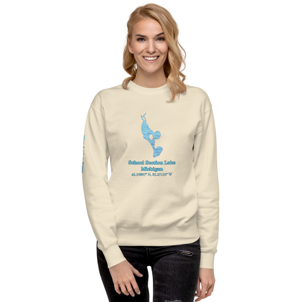 School Section Lake Premium Unisex Sweatshirt