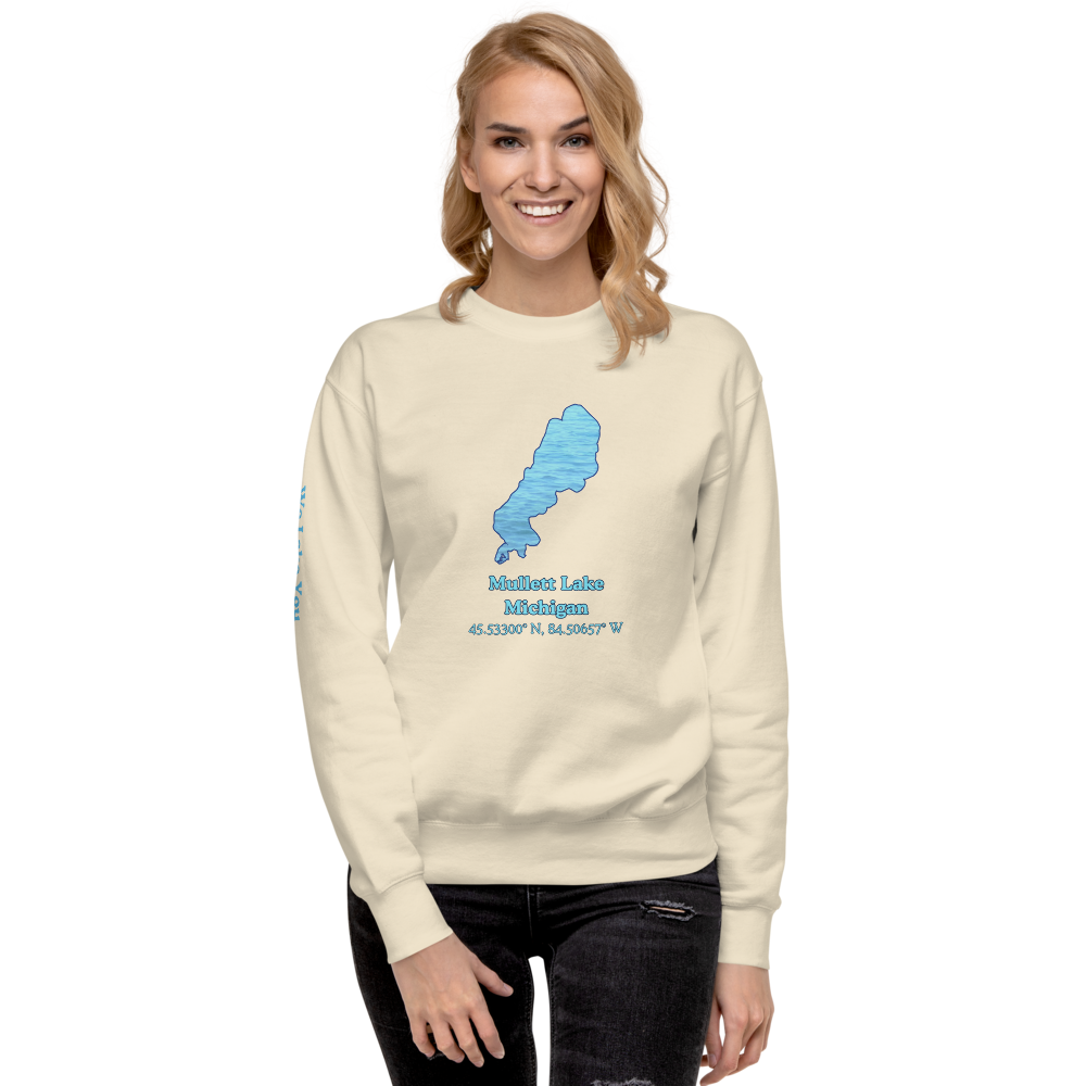 Mullett Lake Premium Unisex Sweatshirt