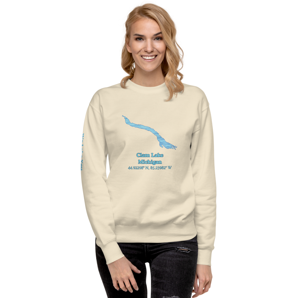 Clam Lake Premium Unisex Sweatshirt