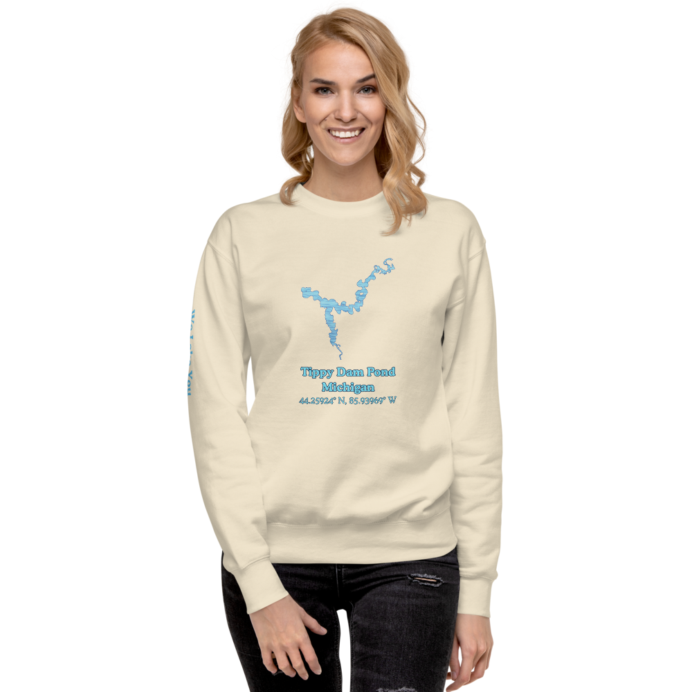 Tippy Dam Pond Premium Unisex Sweatshirt