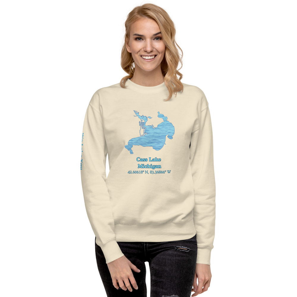 Cass Lake  Premium Unisex Sweatshirt